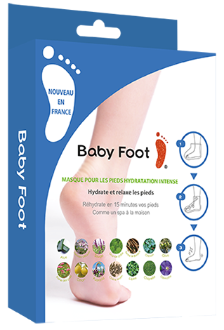 Le masque-chaussette Baby Foot exfoliant, retrouvez des pieds doux comme ceux d'un bébé